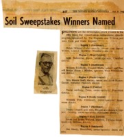 1962 -Soil Sweepstakes Winners Named