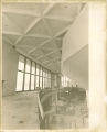 Hancher Auditorium lobby construction, the University of Iowa, 1972