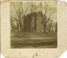 Street view of first Pharmacy Building, the University of Iowa, circa 1910