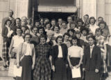 Library staff, 1952