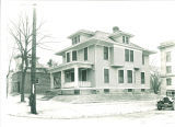 Information Service building at 3 E. Market Street, The University of Iowa, February 1925