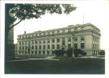 MacLean Hall east facade, the University of Iowa, September 1930