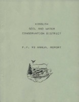 1993 Kossuth County Soil and Water Conservation District Annual Report