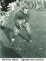 Iowa football player Paul J. Curry, The University of Iowa, 1910s