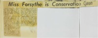 1964 - Miss Forsythe is Conservation Queen
