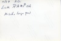 1979 Photograph Collection Of Fisk Ramp Site,
