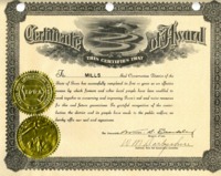 Mills County Conservation Certificate_Exhibit
