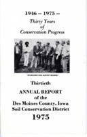 1975 Annual Report - Thirty Years of Conservation Progress, 1946-1975