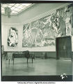 Modern art murals, The University of Iowa, March 1940