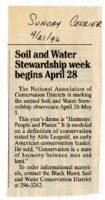Soil and Water Stewardship Week
