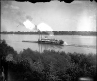 BR 216  Steamboat Percy Swan on River
