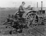 Four-row corn planter, 1931