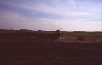 Larry Braby's Farm Before and After a Wetland Construction Project.