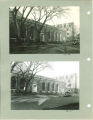 Old Music Building (right) and adjacent one-story rehearsal hall, The University of Iowa, November 1932