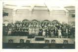 Choir in Iowa Memorial Union, The University of Iowa, 1930s