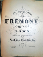 Fremont County Plat Book Title Page