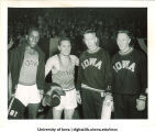 Mile relay team, The University of Iowa, March 1950