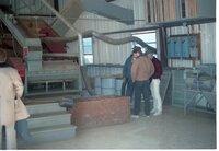 Large unidentified machine in shed