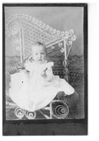 Vintage Photo - Baby in Chair