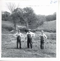 Hartung Bros. land before pond construction, 1965
