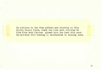 Five gullies on Martin farm