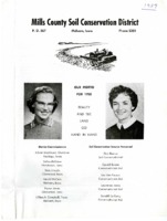 0167.  Mills County Conservation District's 1957 Annual Report