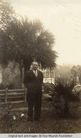 Milton Kirch by palm trees
