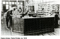 Camp Dodge Library, 1918