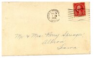 1925 Post Marked envelope