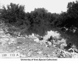 Iowa River dump site, Iowa City, Iowa, November 25, 1933