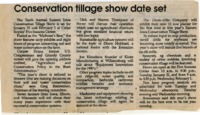Conservation Tillage Show Date Set