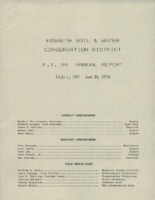 1990 Kossuth County Soil and Water Conservation District Annual Report