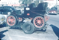 Antique car.