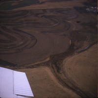 Terraces on the Bumann farmstead.