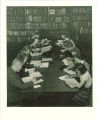 In the reading room in Macbride Hall, the University of Iowa, October 1939