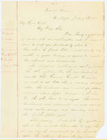 45. Lincoln to Gen. Samuel R. Curtis on military situation in Missouri