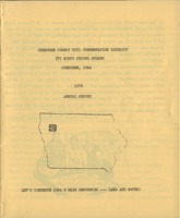 Cherokee County Soil Conservation District Annual Report - 1976