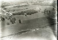 Unidentified Aerial Views of Farmland in Davis County, Iowa