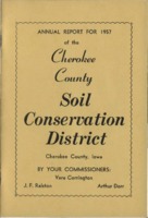 Cherokee County Soil Conservation District Annual Report - 1957