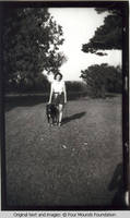 Katherine Sullivan with dog
