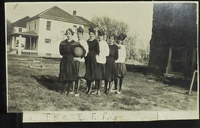 Girls in Basketball Uniform