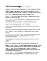 ITAA Proceedings 2001 Posters