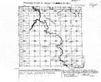 Iowa land survey map of t096n, r016w