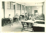 Drafting class, The University of Iowa, ca. 1920