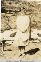 Woman standing outdoors