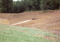 1995 New Pond Site of Art Kershner after heavy rain