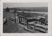 Adjustable Forms for the Drop Spillway on Hugh Brown's Farm.
