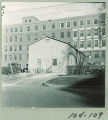 Shed behind the Chemistry-Botany Building, The University of Iowa, October 26, 1949