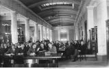 Senior class in Law Library, The University of Iowa, February 21, 1910