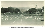 May pole dance, The University of Iowa, 1915 or 1916